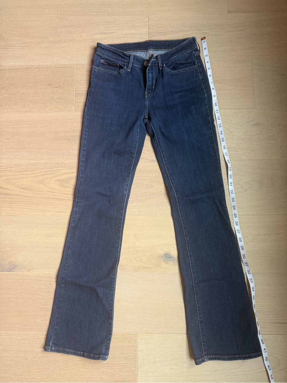 Levi's Dark Blue Flared Jeans